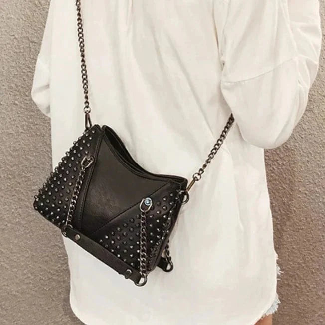 Clouté Western Chic Handbag